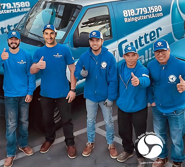 The Rain Gutter Specialists team serving Altadena homeowners